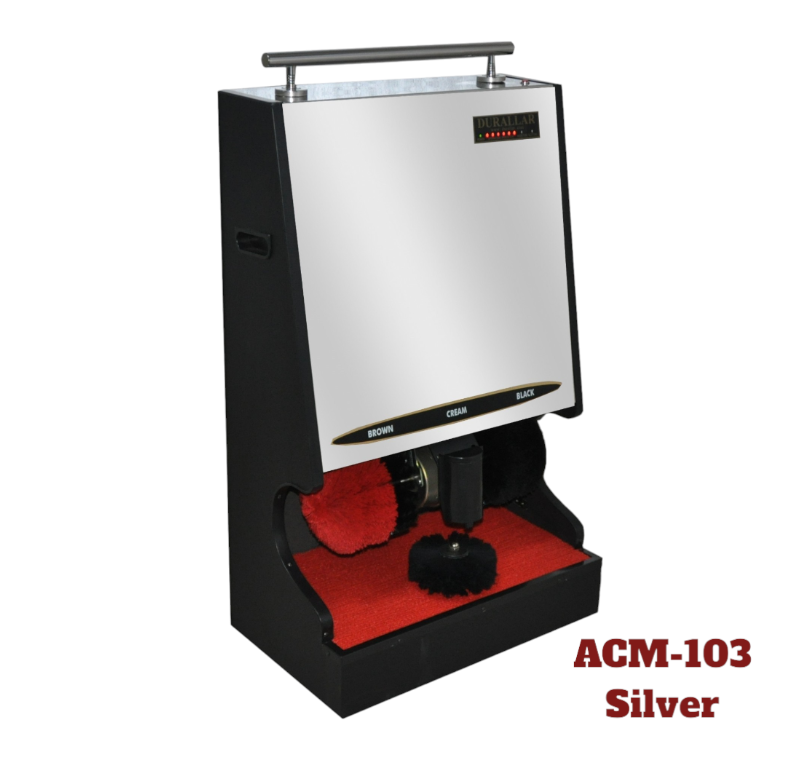 Otel Ayakkabı Temizleme Makinesi -ACM-103 Silver