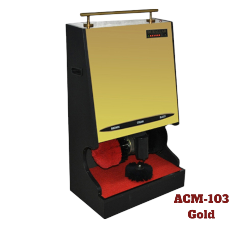 Otel Tipi Ayakkabı Fırçalama Makinası -ACM-103 Gold