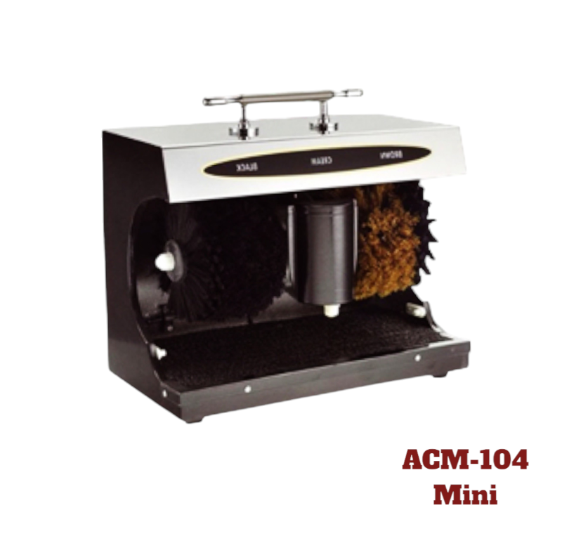 Otel Tipi Mini Ayakkabı Cila Makinesi -ACM-104